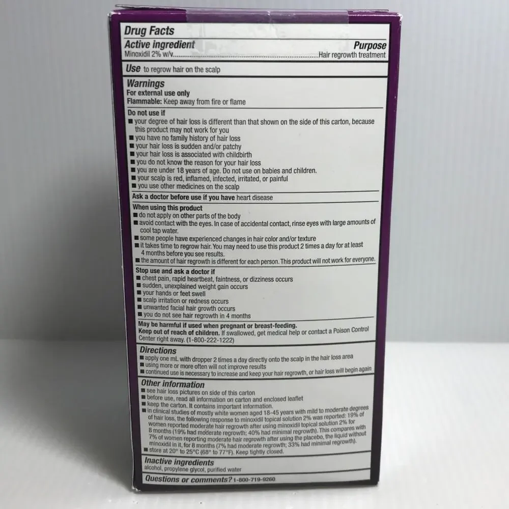 Amazon Basic Care Minoxidil Topical Solution